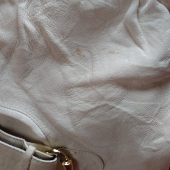 Basconi Cream Leather Stiletto Boots, SZ. 37 (6.5) - Picture 12 of 13